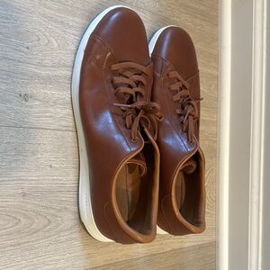 2 pairs of Cole Haan Leather Sneakers with White Sole, great condition!